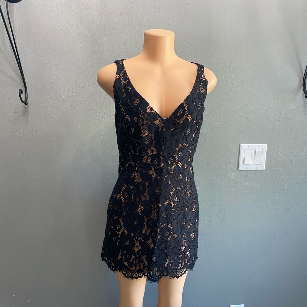 Michael Kors Black Lace‎ Chemise